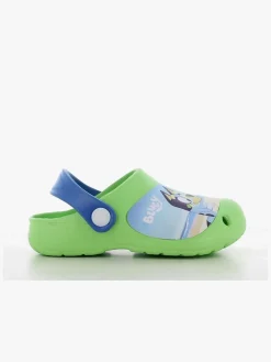 Hjemmesko|Bluey Clogs, Mint Green/Dark Blue