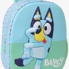Tasker|Bluey 3D Rygsæk 8.5L, Grøn/Blå