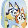 Tasker|Bluey 3D Rygsæk, Lyseblå