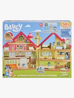 Legetøjsfigurer|Bluey Delux House Legesæt med Lys og Lyd