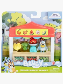 Legetøjsfigurer|Bluey Farmers market Legesæt