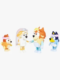 Bluey Legetøjsfigurer-Figursæt Bryllup 4-pak