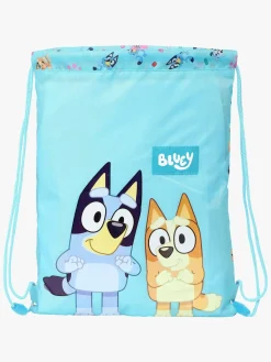 Børn Bluey Tasker-Gymnastikpose, Lyseblå