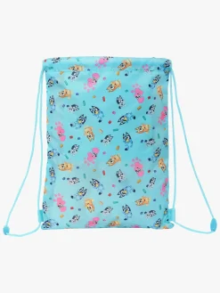 Børn Bluey Tasker-Gymnastikpose, Lyseblå