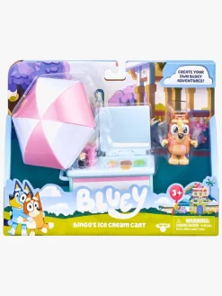 Legetøjsfigurer|Bluey Isvogn Legesæt med Bingo-figur