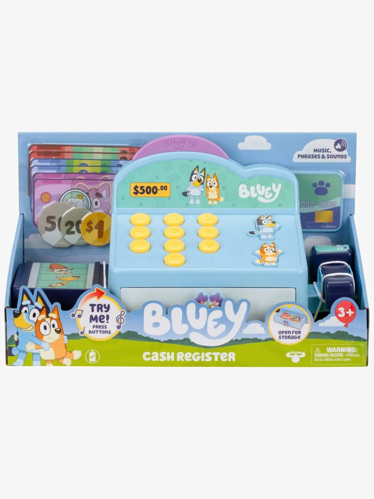 Bluey Rolleleg-Kasseapparat