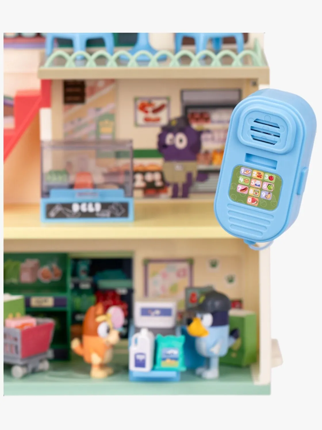 Legetøjsfigurer|Bluey Legesæt Supermarked