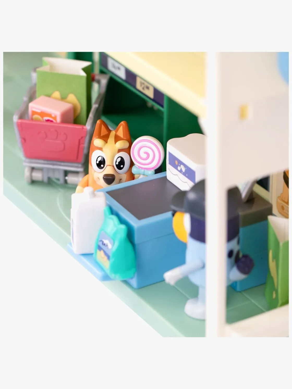 Legetøjsfigurer|Bluey Legesæt Supermarked