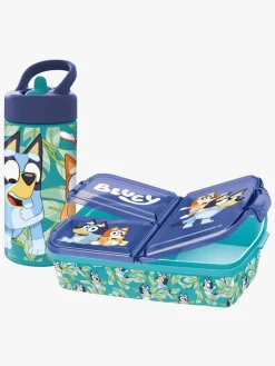 Spisetid|Bluey Madkasse og Drikkedunk, Blå