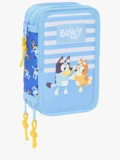 Bluey Kreativt Legetøj-Penalhus med 3 Rum Let's Play