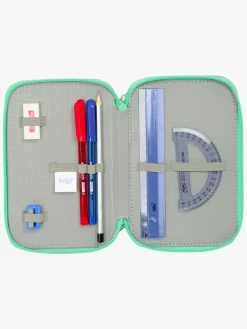 Kreativt Legetøj|Bluey Penalhus med 3 Rum, Sisters Blå/Grøn