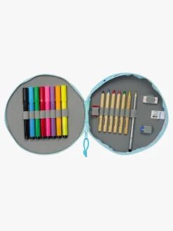 Kreativt Legetøj|Bluey Rund Penalhus, Lyseblå