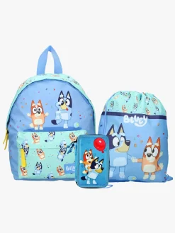 Børn Bluey Tasker-Rygsæk 6L, Gymnastikpose & Penalhus, Best Friends Fun