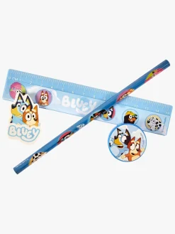 Bluey Kreativt Legetøj-Skrivesæt med Farvekridt & Penalhus