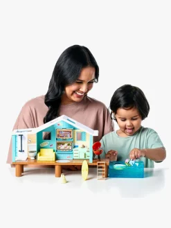 Bluey Legetøjsfigurer-Strandhytte med Figur