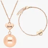 Graviditet|Bola Barselssmykke med Armbånd Love, Roségylden