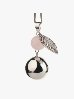 Graviditet|Bola Graviditetssmykke Perle Blad, Sølv