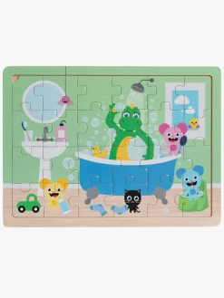Bolibompa Spil & Puslespil-Rammepuslespil Dragen På Badeværelset 24 Brikker