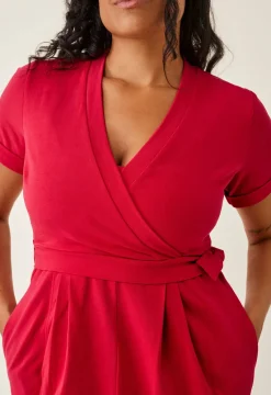 Boob Tøj Til Mor-Amelia Playsuit, Red