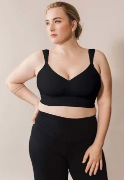 Tøj Til Mor|Boob Fast Food Elevate-regular band Amme-BH, Black