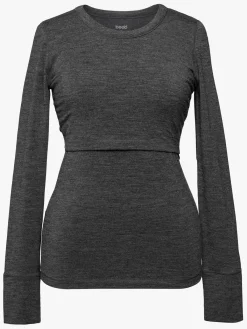 Tøj Til Mor|Boob Merino Wool Trøje, Dk Greymelange