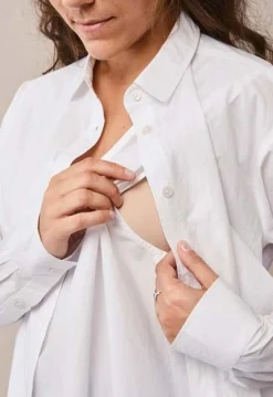 Boob Tøj Til Mor-The Duo Skjorte, White