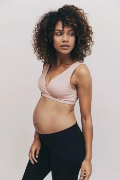 Boob Tøj Til Mor-The Go-To Amme-BH, Soft Pink