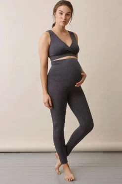 Tøj Til Mor|Boob The Go-To Merino Wool BH, Dk Greymelange Grå