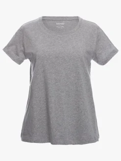 Tøj Til Mor|Boob Vente/Amme T-Shirt, Grey Melange Grå