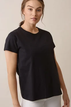 Tøj Til Mor|Boob Vente/Amme T-Shirt, Svart Sort