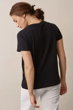 Tøj Til Mor|Boob Vente/Amme T-Shirt, Svart Sort