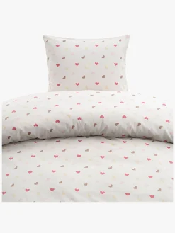 Sengetøj|Borgans Borganäs Sengesæt Hjärtrud 150x210, Beige