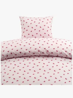 Sengetøj|Borgans Borganäs Sengesæt Hjärtrud 150x210, Pink