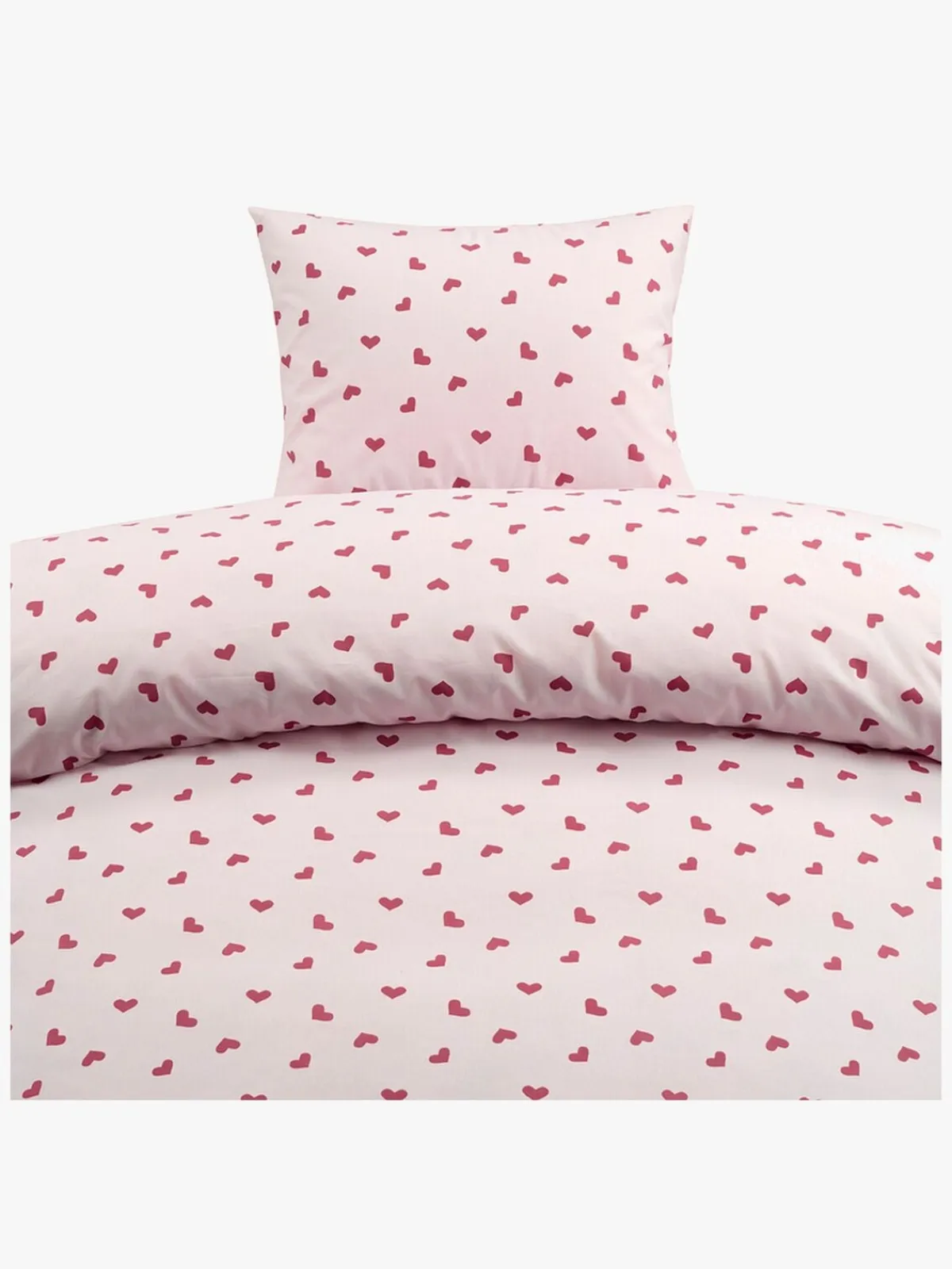 Sengetøj|Borgans Borganäs Sengesæt Hjärtrud 150x210, Pink