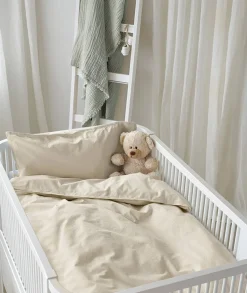 Sengetøj|Borgans Borganäs Sengesæt Humble 100 x 130 2-delt, Beige