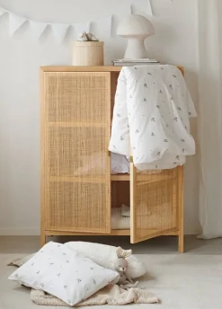 Sengetøj|Borgans Borganäs Sengesæt Tremmeseng Alvin 2-delt 100x130, Beige