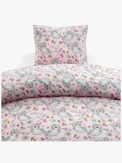Sengetøj|Borgans Borganäs Sengesæt 150x210 Enhjørning, Pink