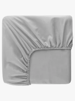 Børn Borgans Sengetøj-Borganäs Stræklagen 60x120, Lysegrå