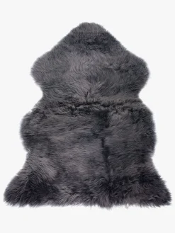 Vogntilbehør|Bozz Lammeskind Langhåret, Grey Grå