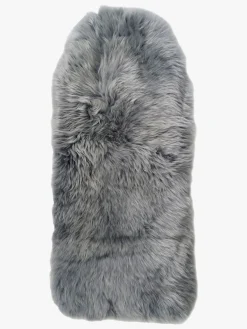 Vogntilbehør|Bozz Siddehynde Lammeskind Langhåret, Platinum Grå