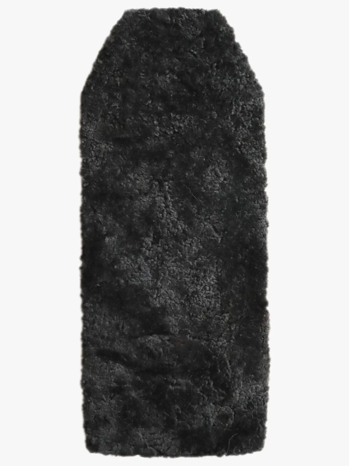 Vogntilbehør|Bozz Siddehynde Lammeskind Krøllet Klippet, Grey Grå