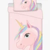 Sengetøj|BrandMac Enhjørning Sengesæt 140x200, Pink