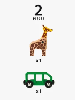 Brio Togbaner & Legeborde-33724 Giraf og Vogn