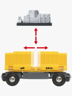 Brio Togbaner & Legeborde-33982 Godstog Med Tre Vogne