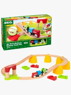 Legetøj Til Børn På 0-10 År|Togbaner & Legeborde|Brio 33710 Min Første Togbane Med Batteritog