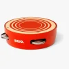 Musikinstrumenter|Brio 30263 Tambourine Instrument, Rød