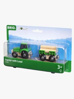 Brio Togbaner & Legeborde-33799 Traktor m/vogn og tømmer