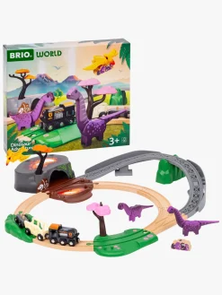 Brio Togbaner & Legeborde-World 36094 Eventyrssæt med Dinosaurer