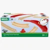 Togbaner & Legeborde|Brio World 33995 Pakke med hævede, buede skinner