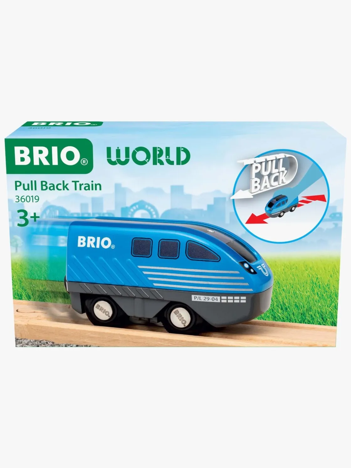 Togbaner & Legeborde|Brio World 36019 Pull Back-tog